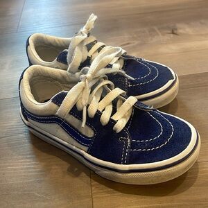 Vans Kids Blue Low Top Sneakers